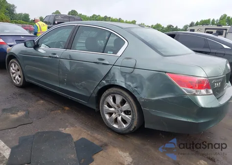 2009 Honda Accord 2.4 Ex-L из США, поврежденный, VIN 1HGCP26869A076980